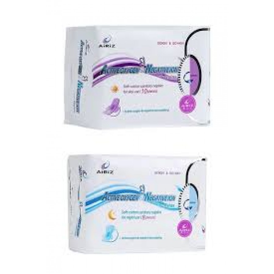 Tiens Airiz Hijyenik Kadın Pedi 1 Paket 8 Li Gece Boy,1 Paket 10 Lu Orta Boy