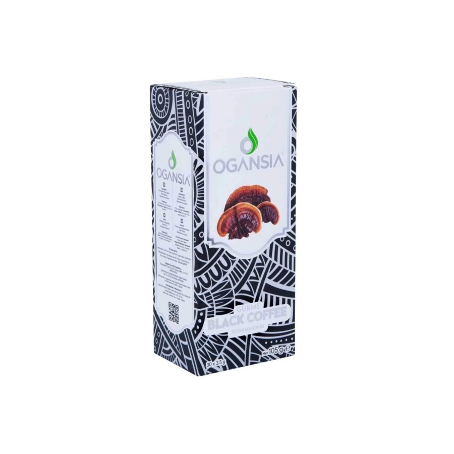 Ogansia Reishi Mantarlı Black Coffee 105 g 30x3,5 g