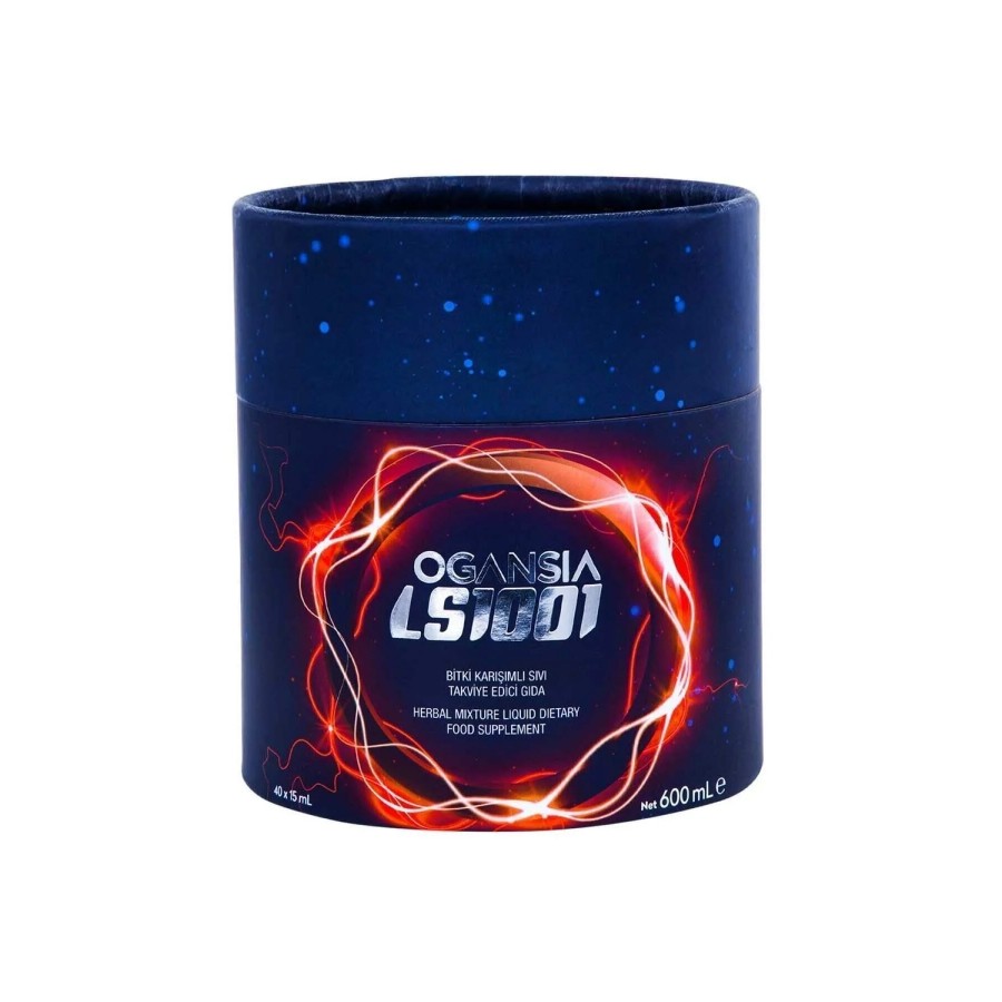 Ogansia Ls1001 Bitki Karışımlı Sıvı Ekstrakt Takviye Edici Gıda 40 X 15 ml